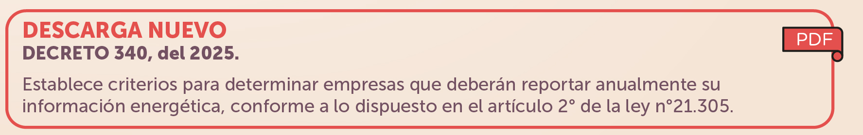 Decreto 340 del 2025