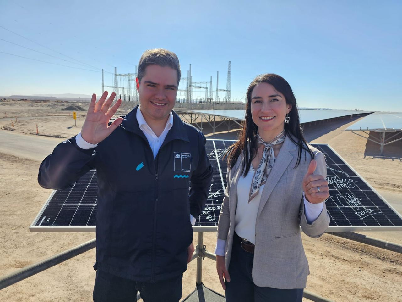 Subsecretario Ramos encabeza inauguración de la planta solar más grande de Chile