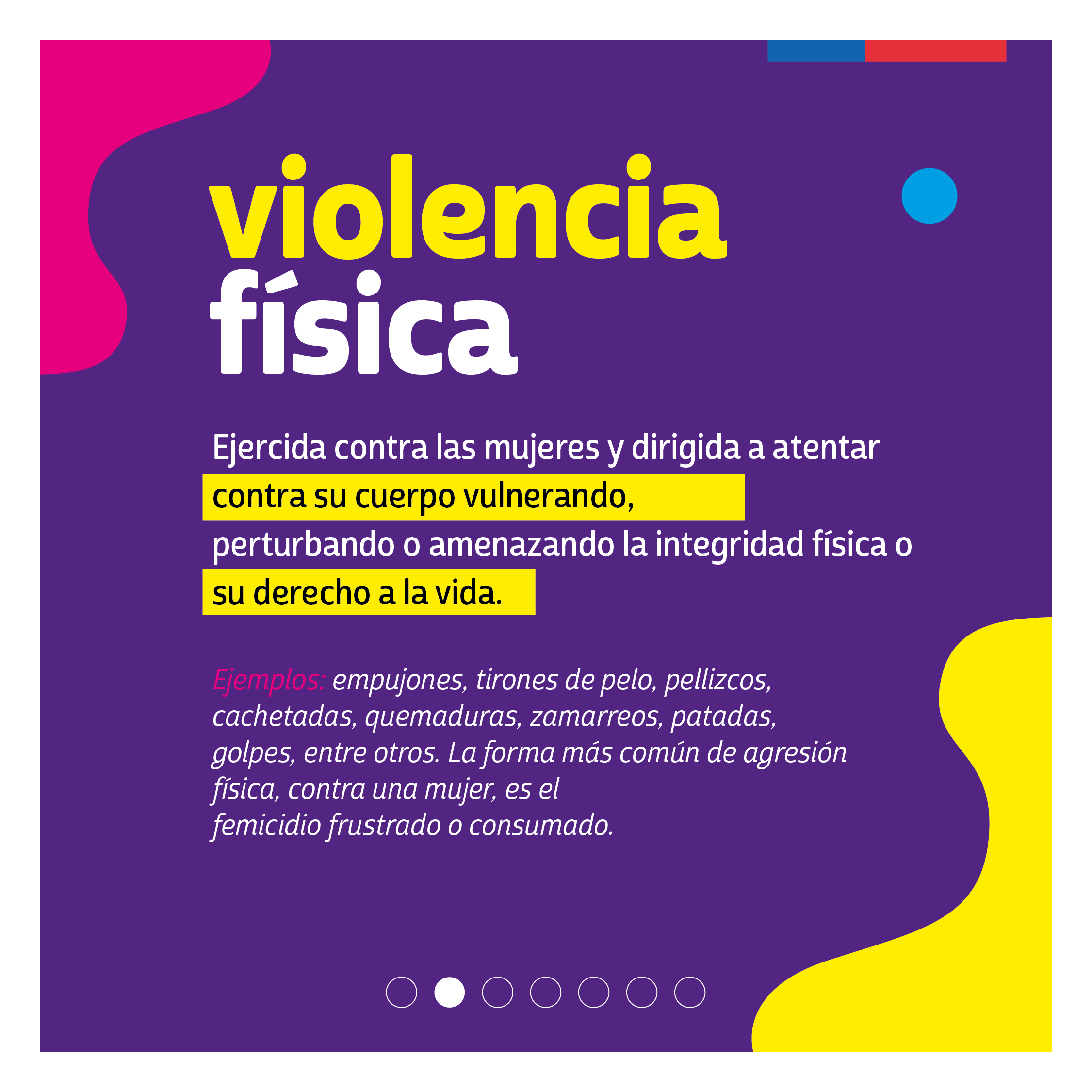 Campaña ¿Conoces los diferentes tipos de Violencia contra la Mujer? - Ministerio de la Mujer y Equidad de género