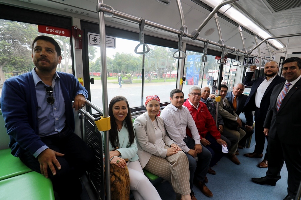 Bus eléctrico continúa con pruebas para evaluar puesta en marcha en la Región