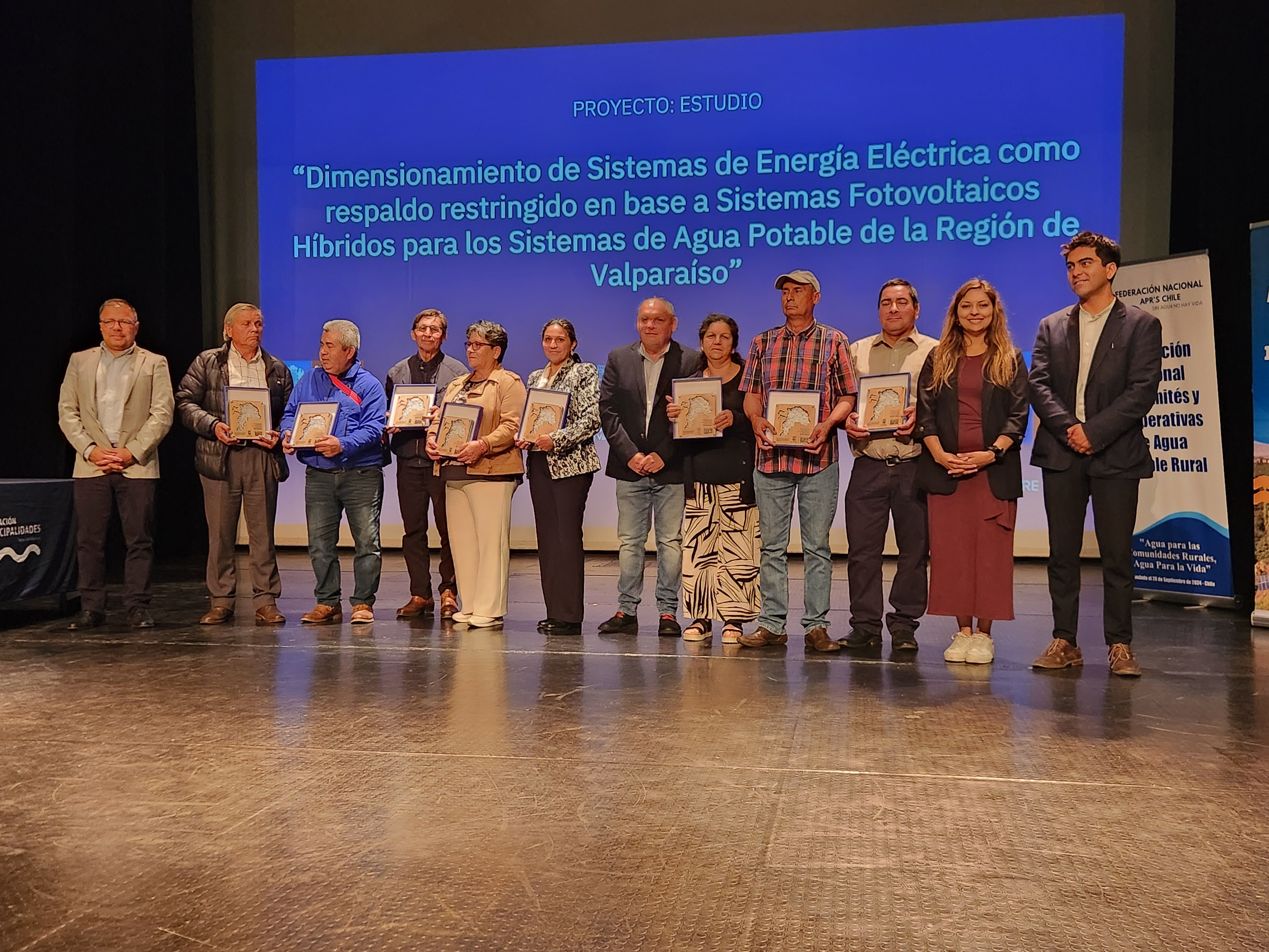 Cierra proyecto clave para garantizar energía en los APR de la Región de Valparaíso