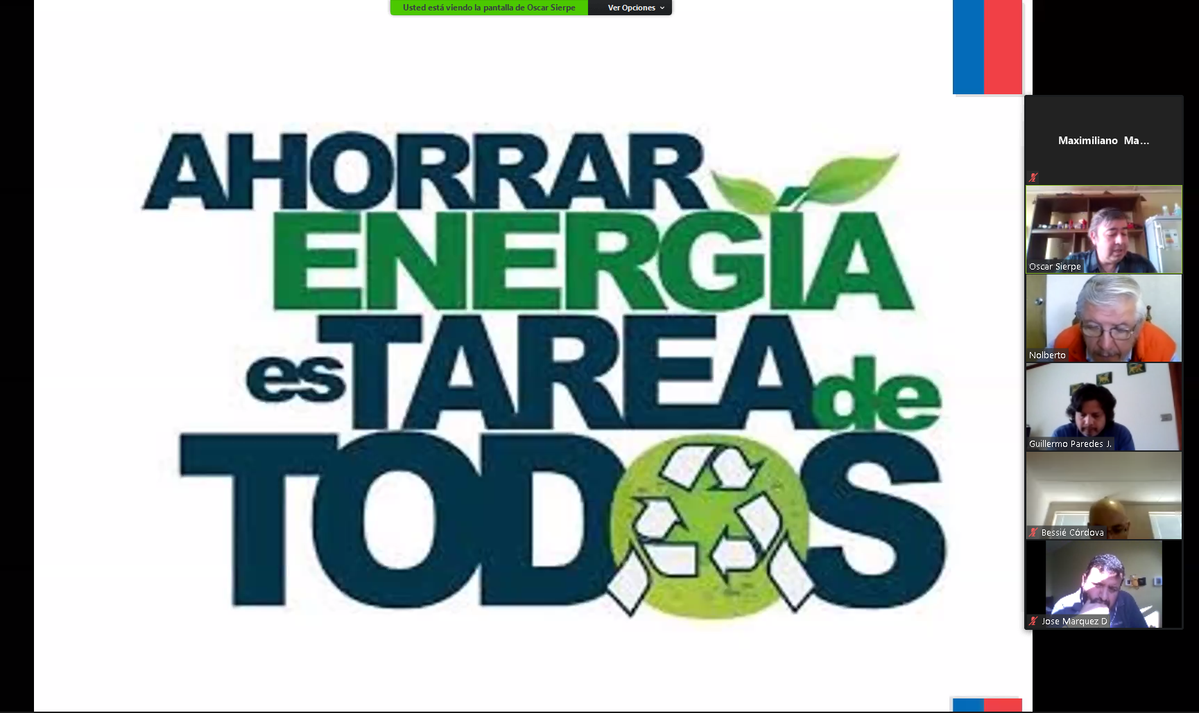 Secretaría de Energía de Magallanes apoyó capacitación que Gestores Energéticos realizaron a funcionarios de Servicios Públicos 