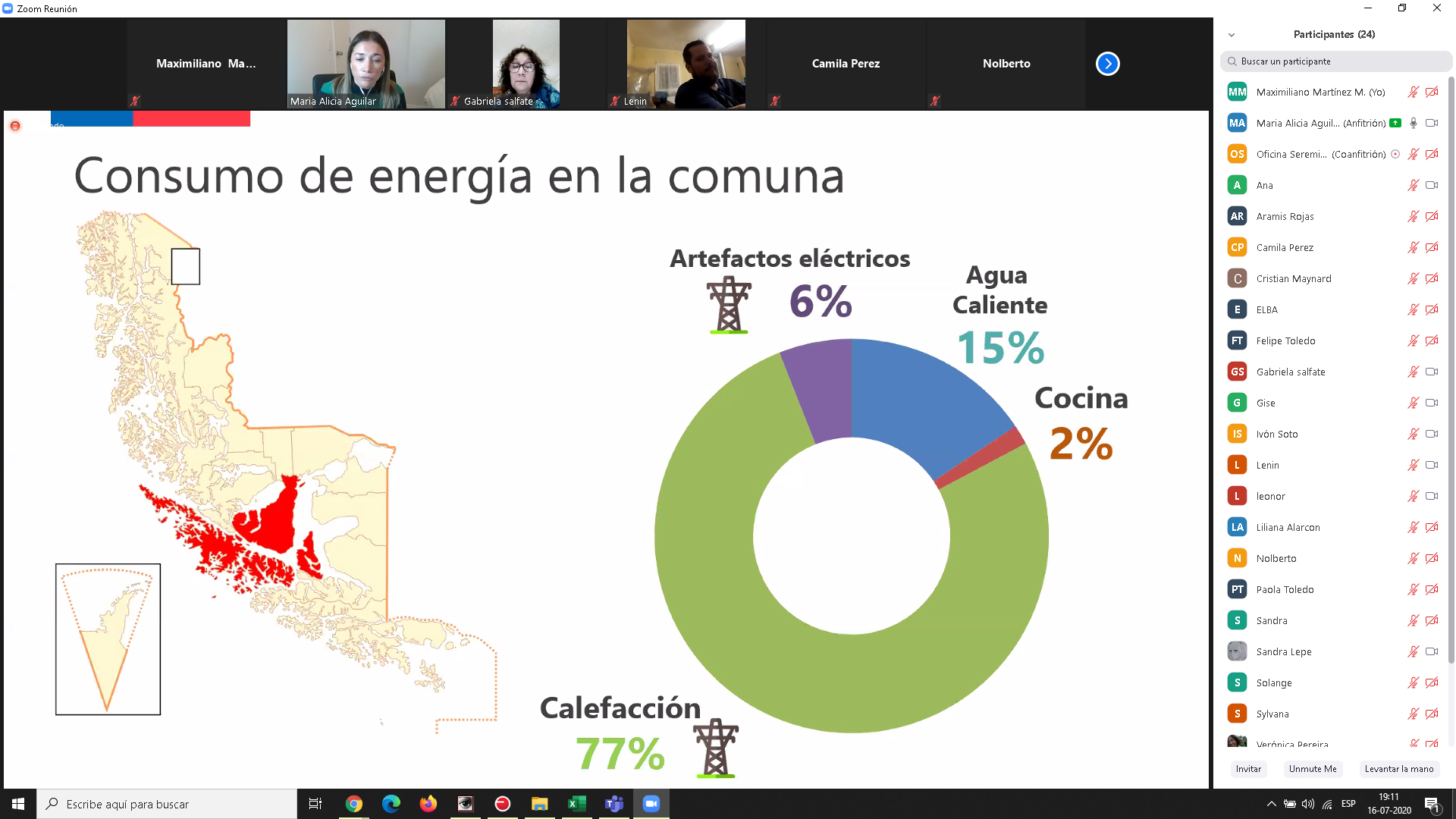 “Con Buena Energía” familias de Punta Arenas se capacitaron en eficiencia energética