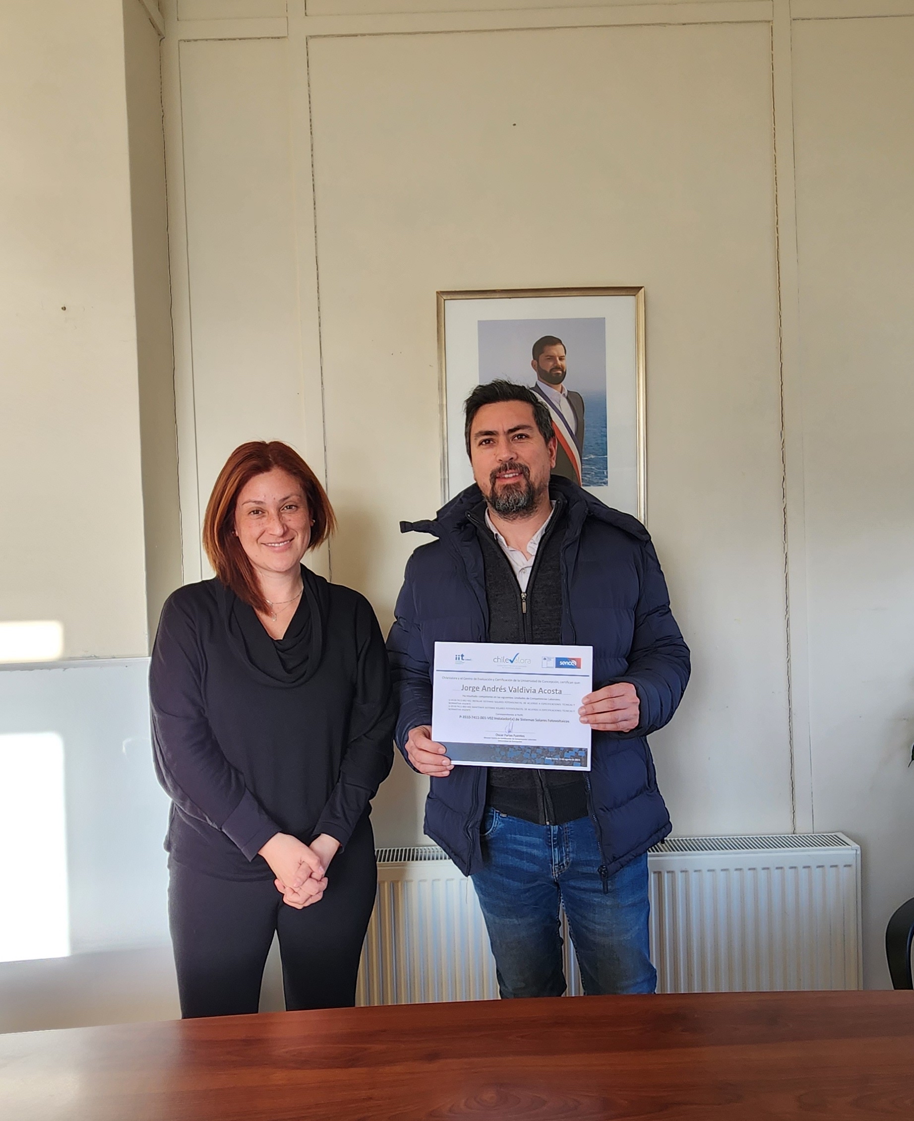 Seremi de Energía participa de certificación de nuevos instaladores y montajistas de sistemas solares fotovoltaicos