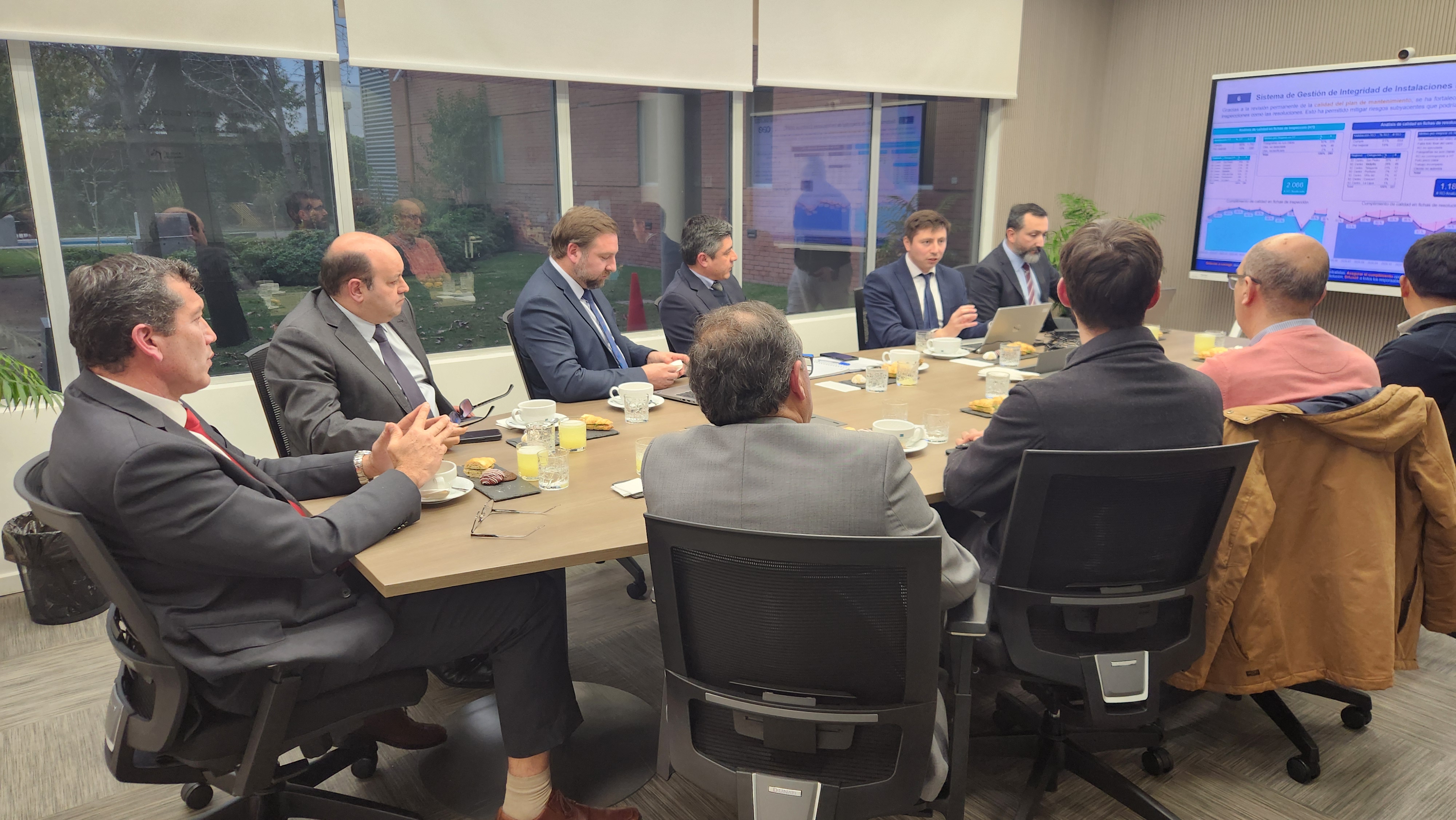 Visita técnica refuerza coordinación por continuidad del suministro