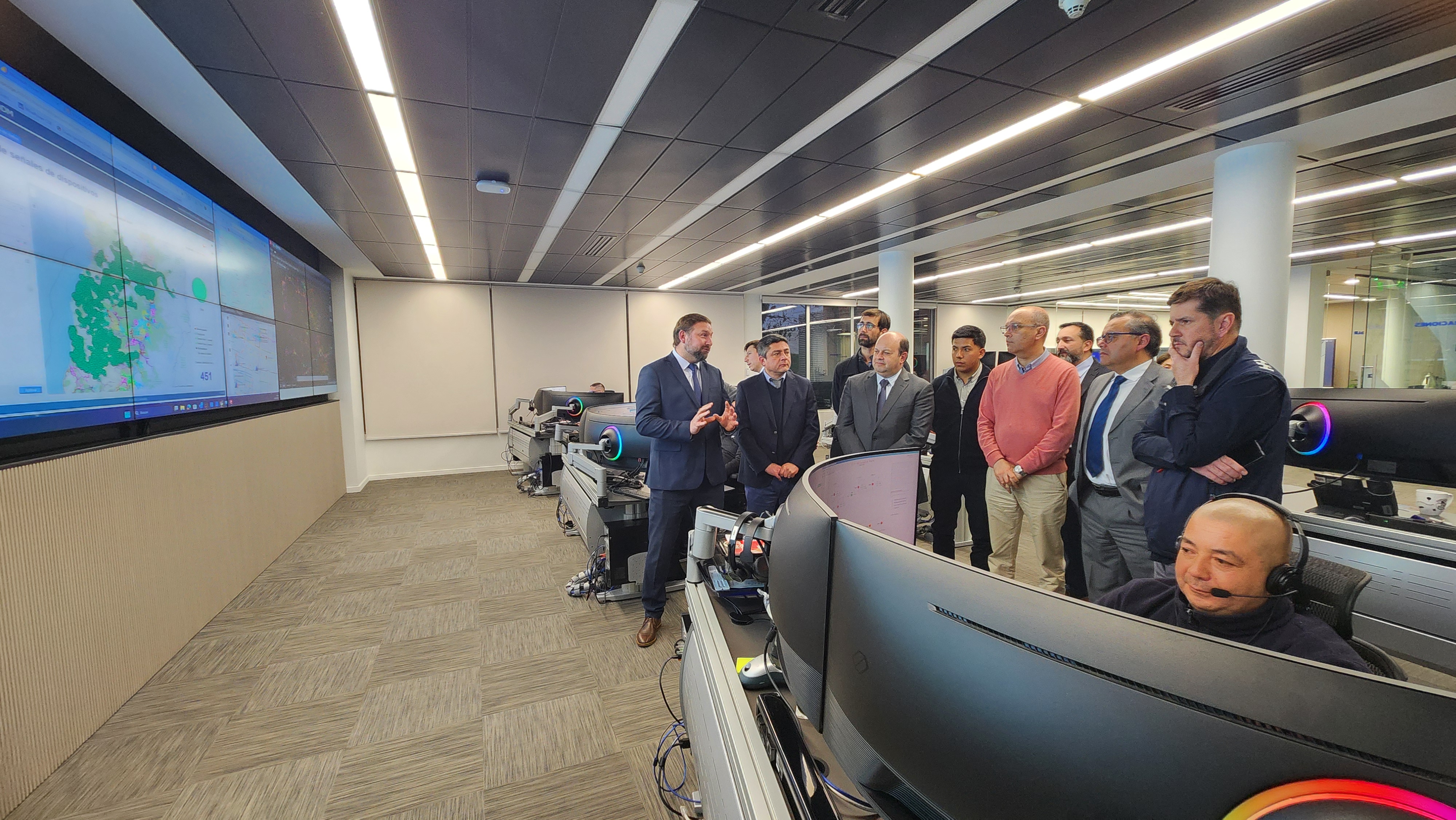 Visita técnica refuerza coordinación por continuidad del suministro