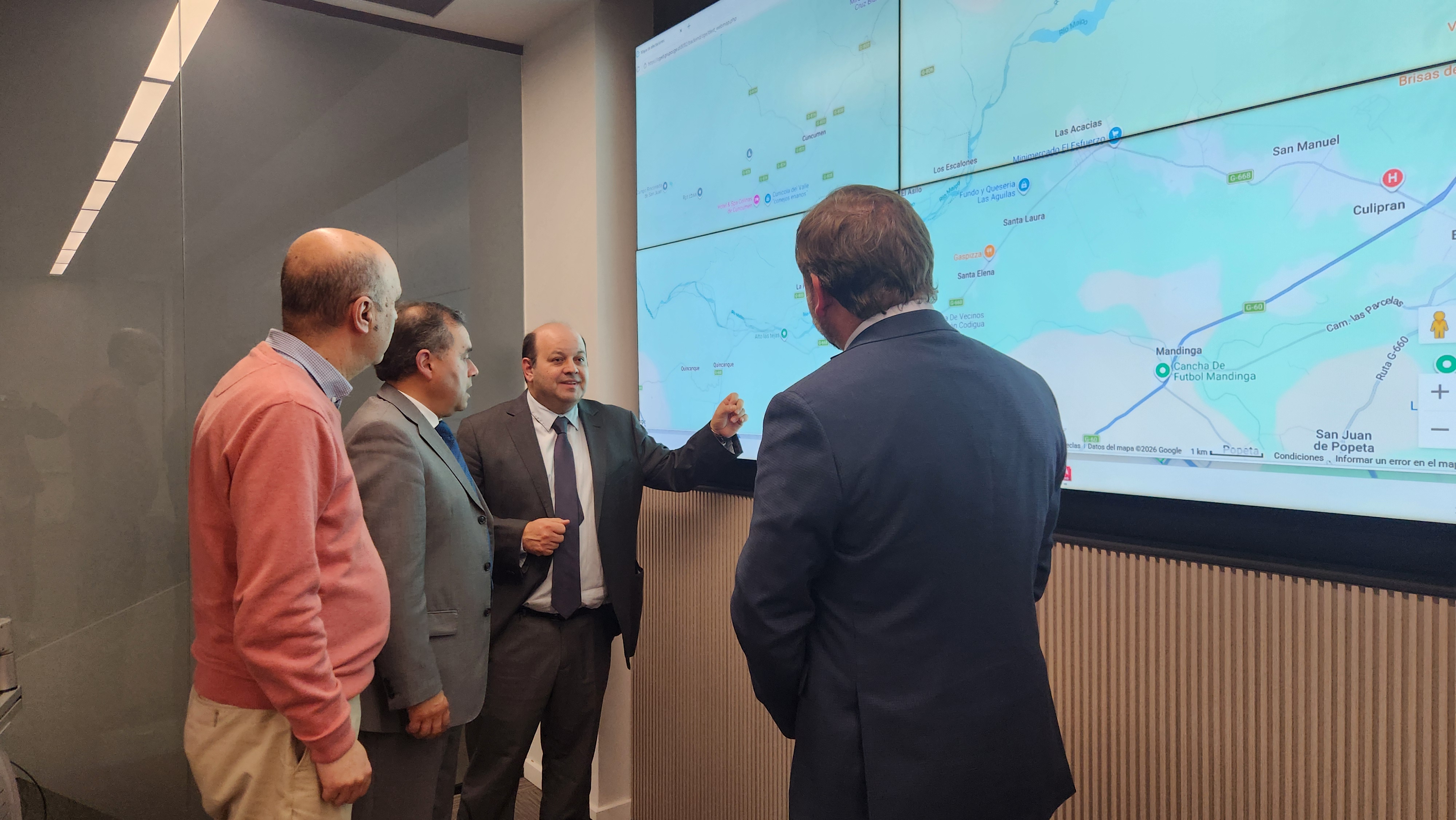 Visita técnica refuerza coordinación por continuidad del suministro