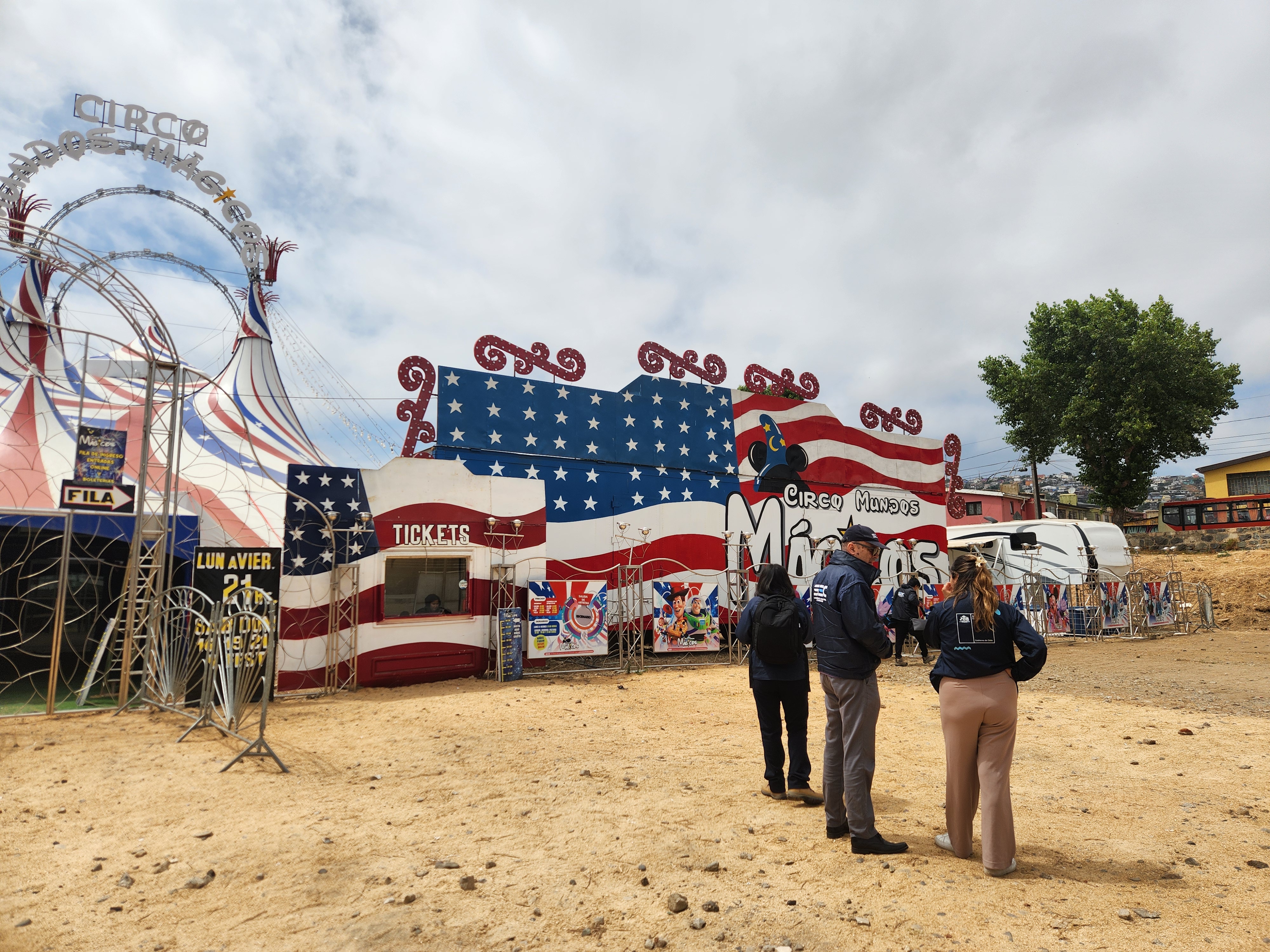 Fiscalización en Circo Mundos Mágicos para reforzar la seguridad eléctrica en temporada estival Fiscalización en Circo Mundos Mágicos para reforzar la seguridad eléctrica en temporada estival