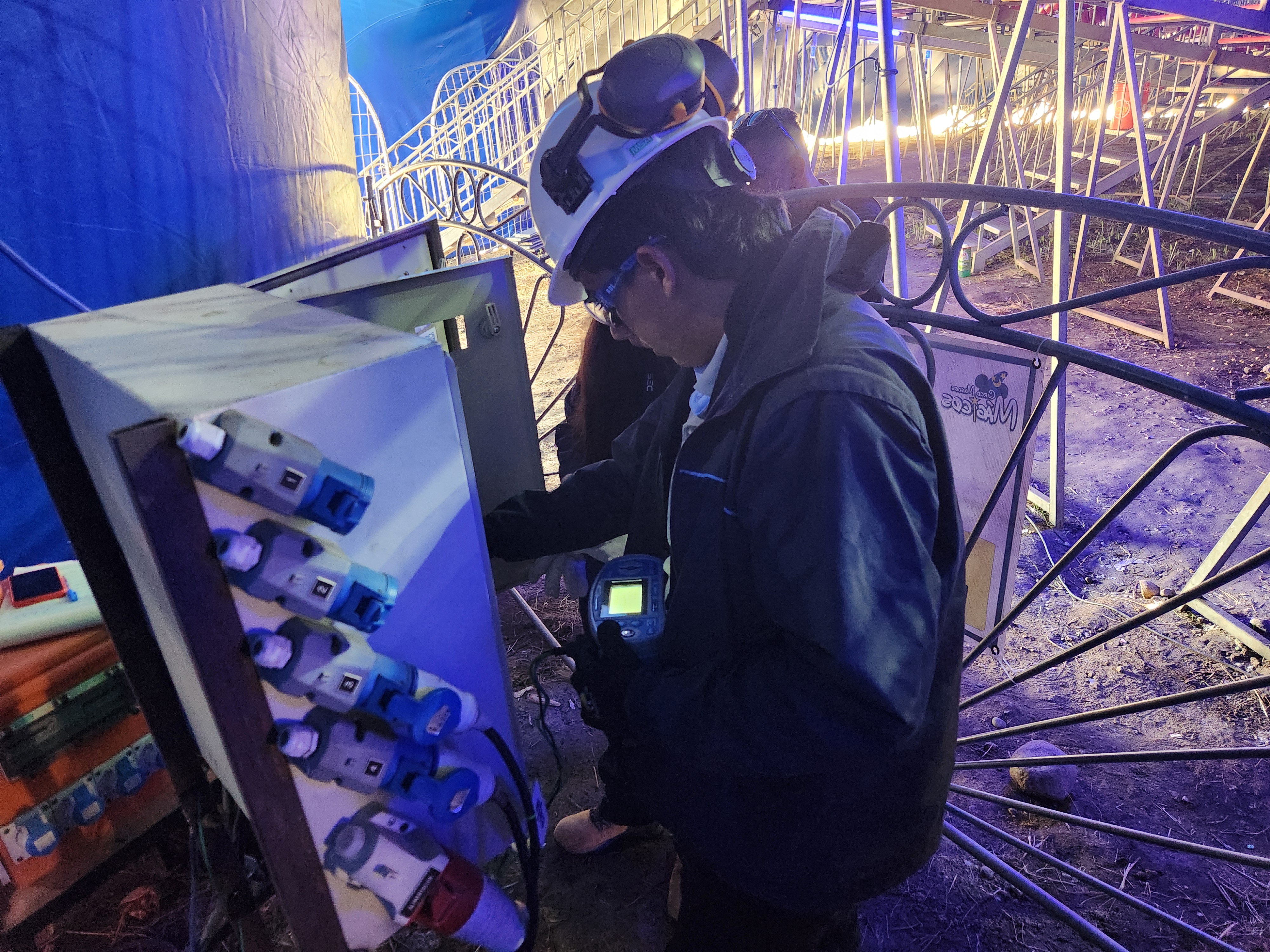 Fiscalización en Circo Mundos Mágicos para reforzar la seguridad eléctrica en temporada estival Fiscalización en Circo Mundos Mágicos para reforzar la seguridad eléctrica en temporada estival