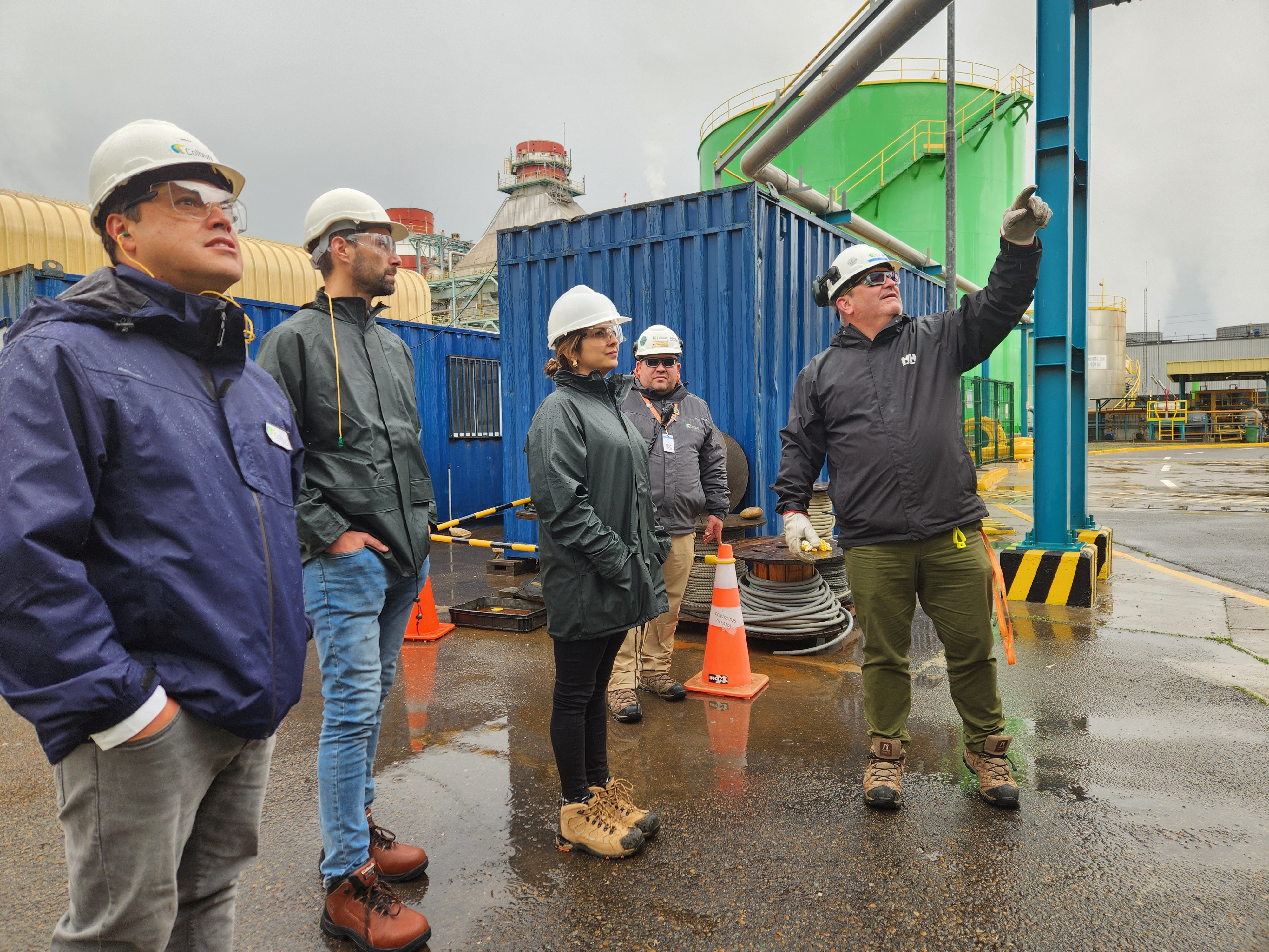 Seremi de Energía visita Central Energética Nehuenco en la Región de Valparaíso