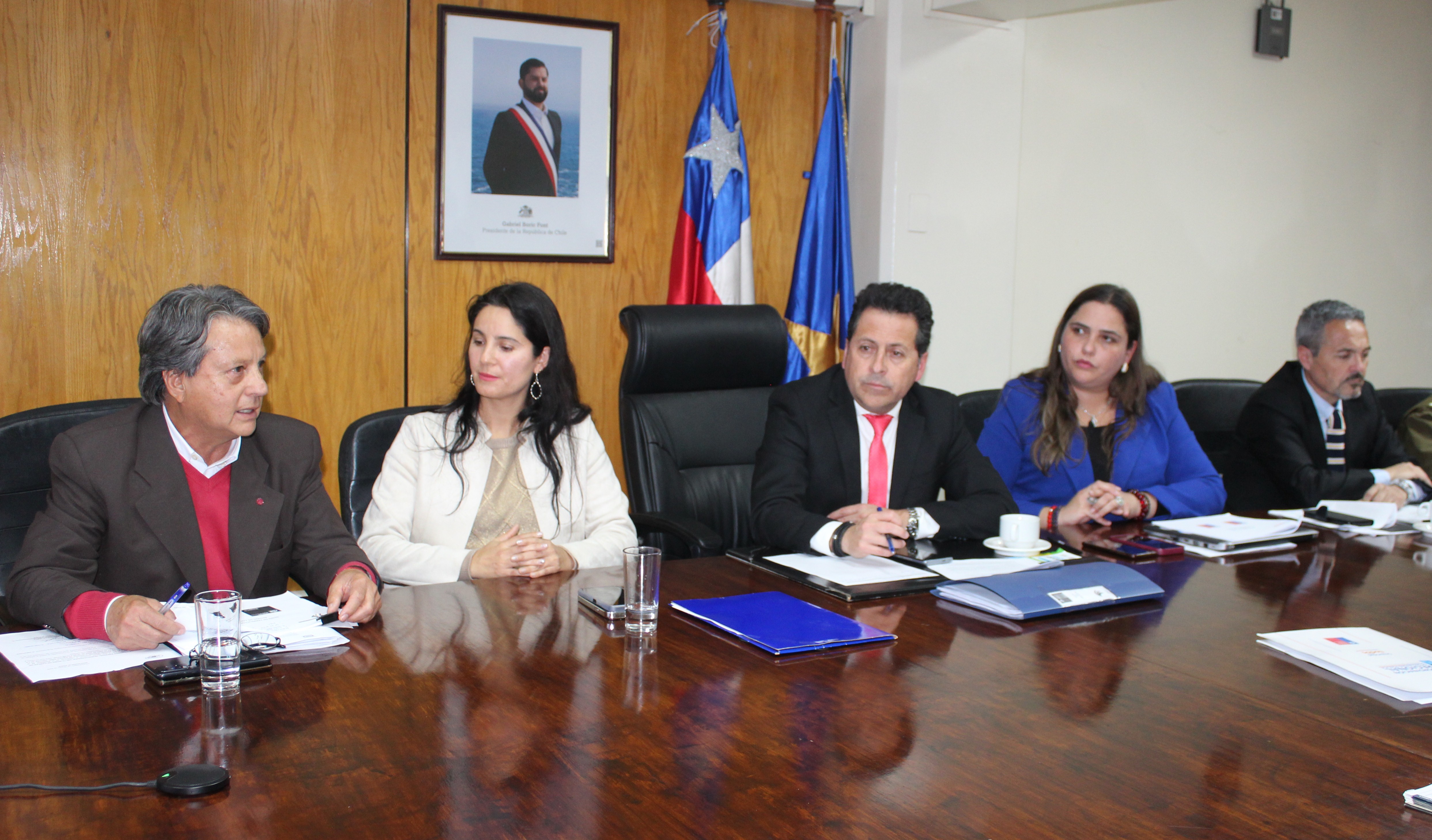Seremis de Energía y de Seguridad Pública de Coquimbo refuerzan coordinación con Atacama frente al robo de cables
