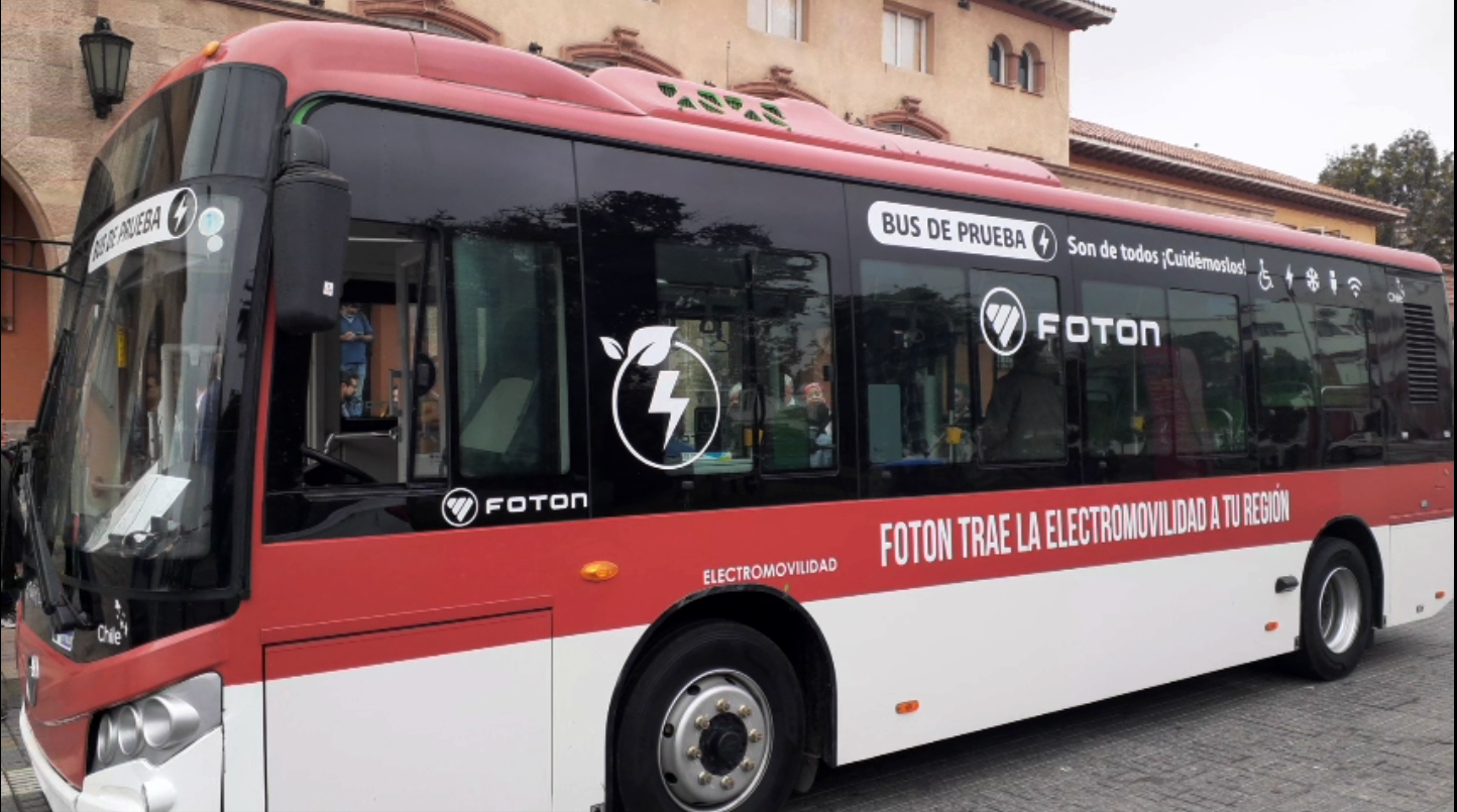 Bus eléctrico continúa con pruebas para evaluar puesta en marcha en la Región