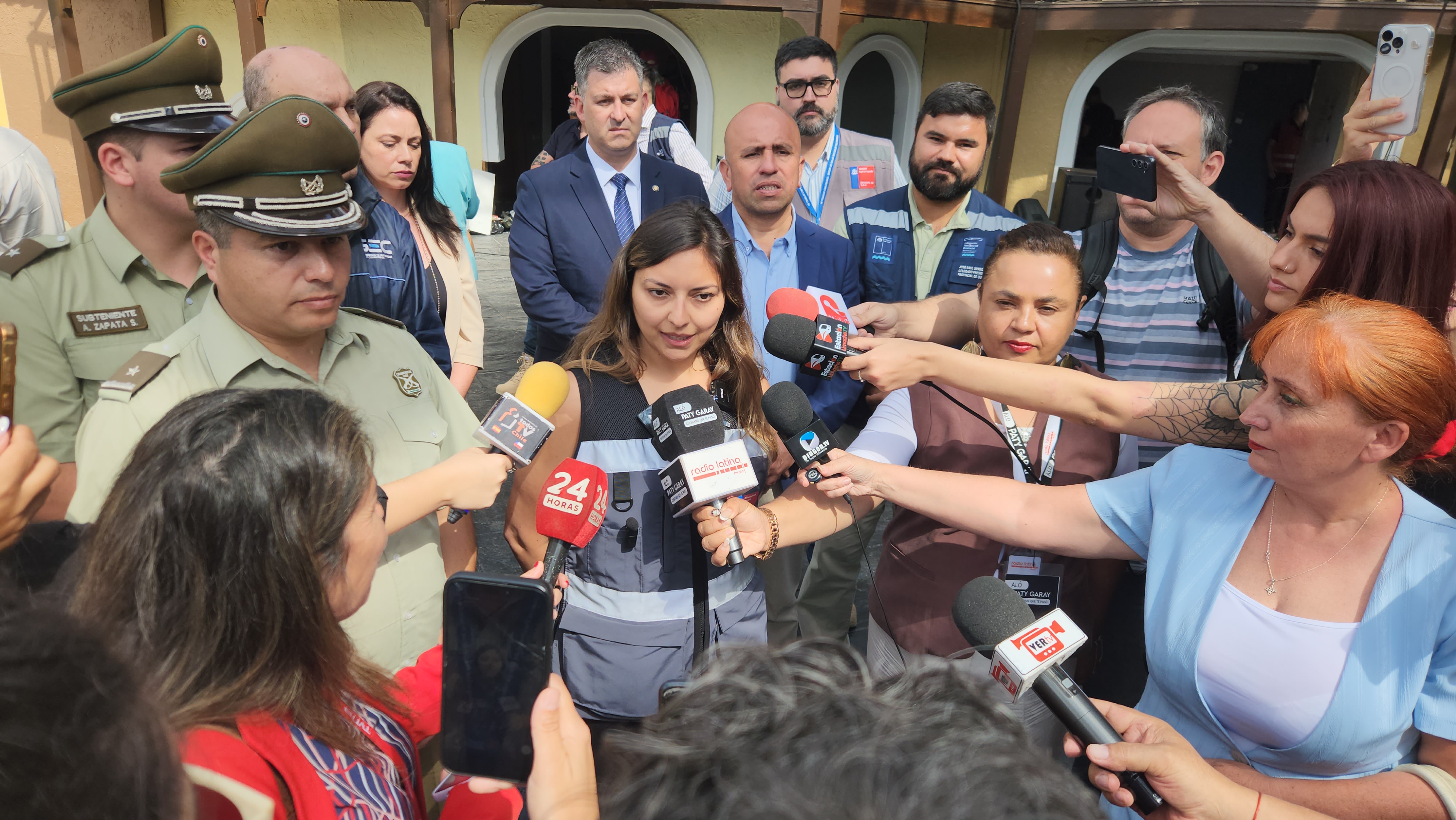 Fiscalización eléctrica en El Patagual para un festival seguro