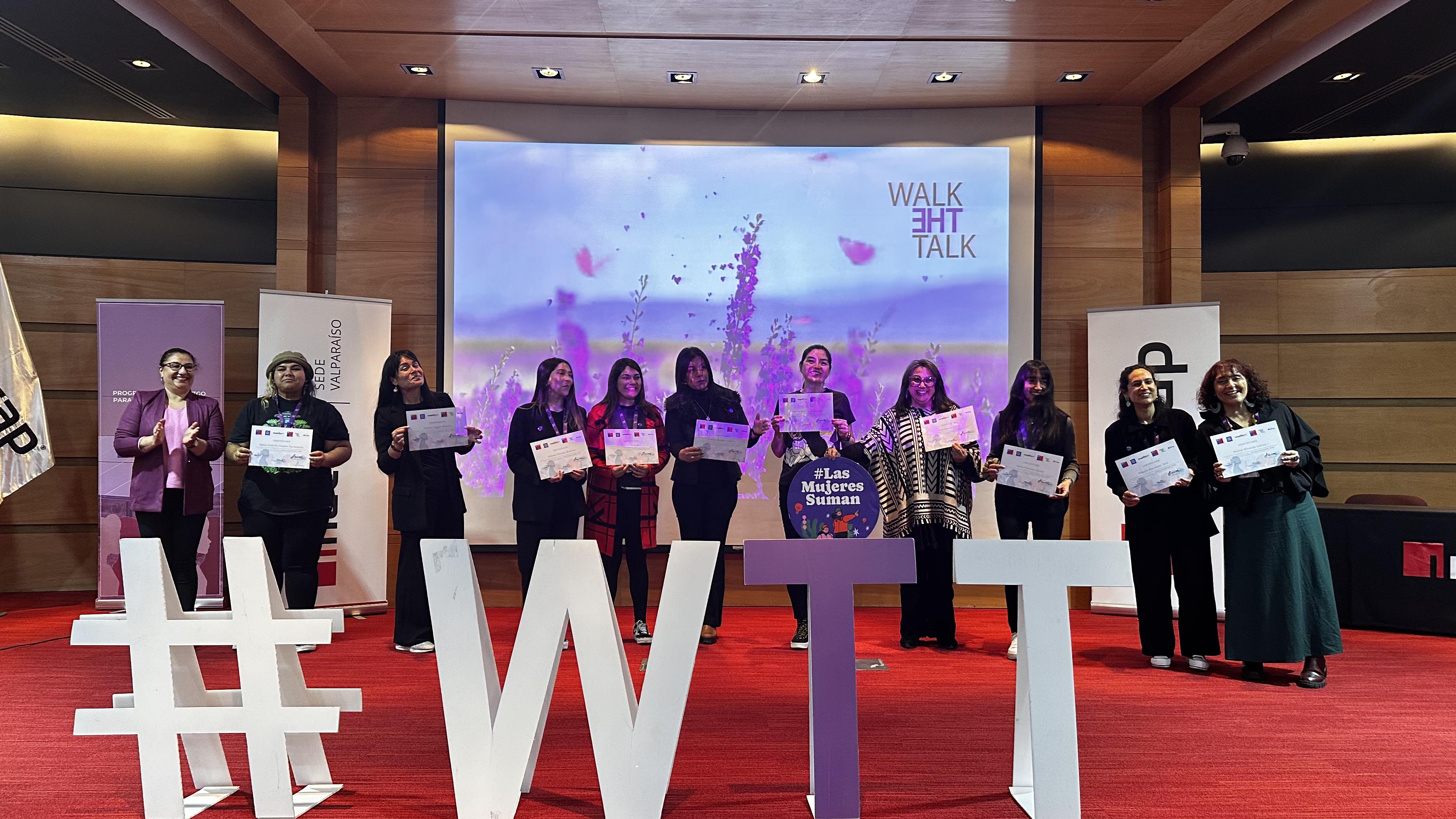 Mujeres de la Región de Valparaíso se Prepararon Para Asumir el Liderazgo en Transición Energética 