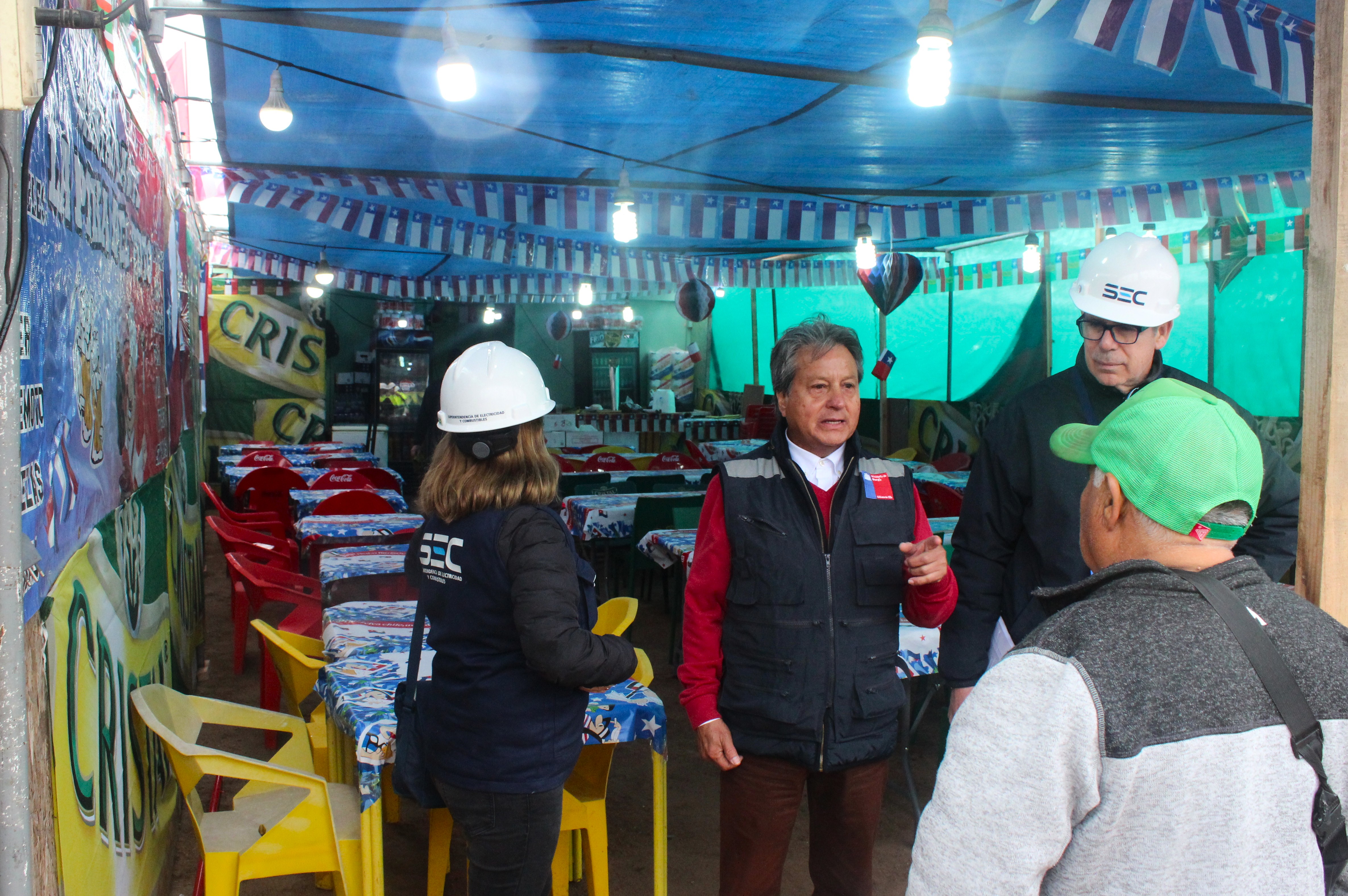 SEREMI de Energía y SEC fiscalizan instalaciones eléctricas y de gas en la Pampilla de Coquimbo