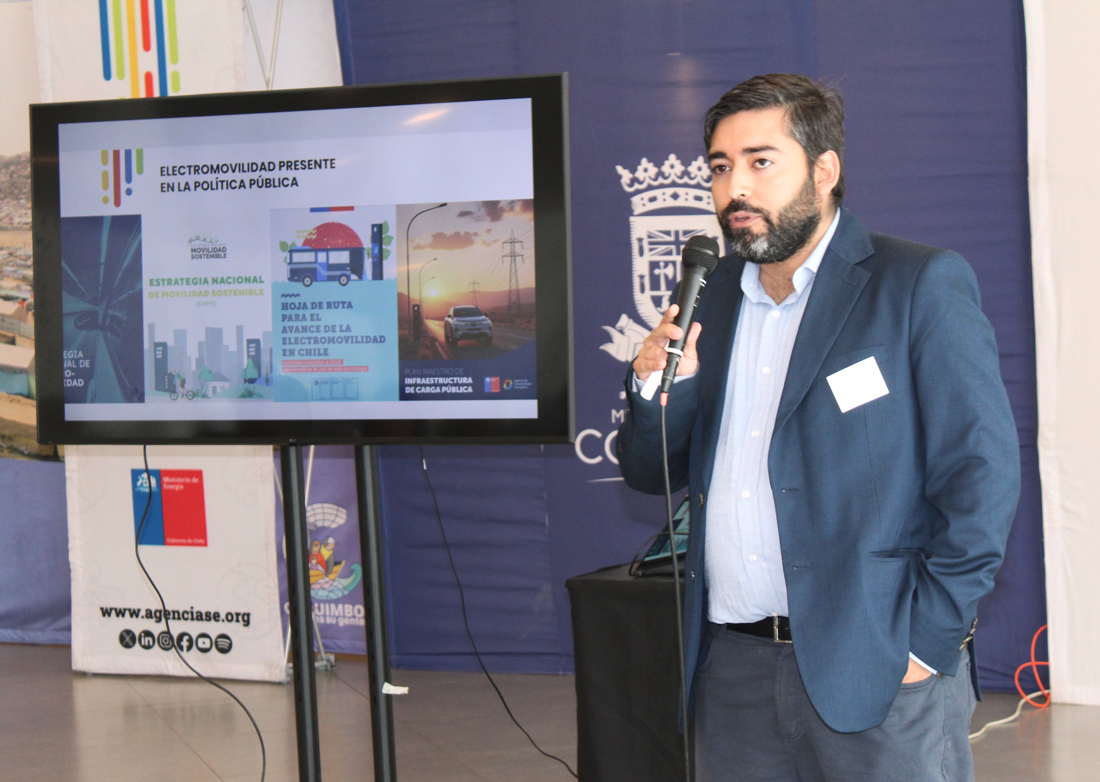 Proponen ubicación de futuras estaciones de carga pública para vehículos eléctricos en la Región de Coquimbo