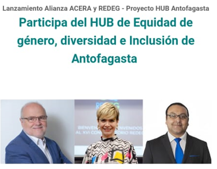RedEG y ACERA presentan alianza por iniciativa de equidad de género, diversidad e inclusión RedEG y ACERA presentan alianza por iniciativa de equidad de género, diversidad e inclusión