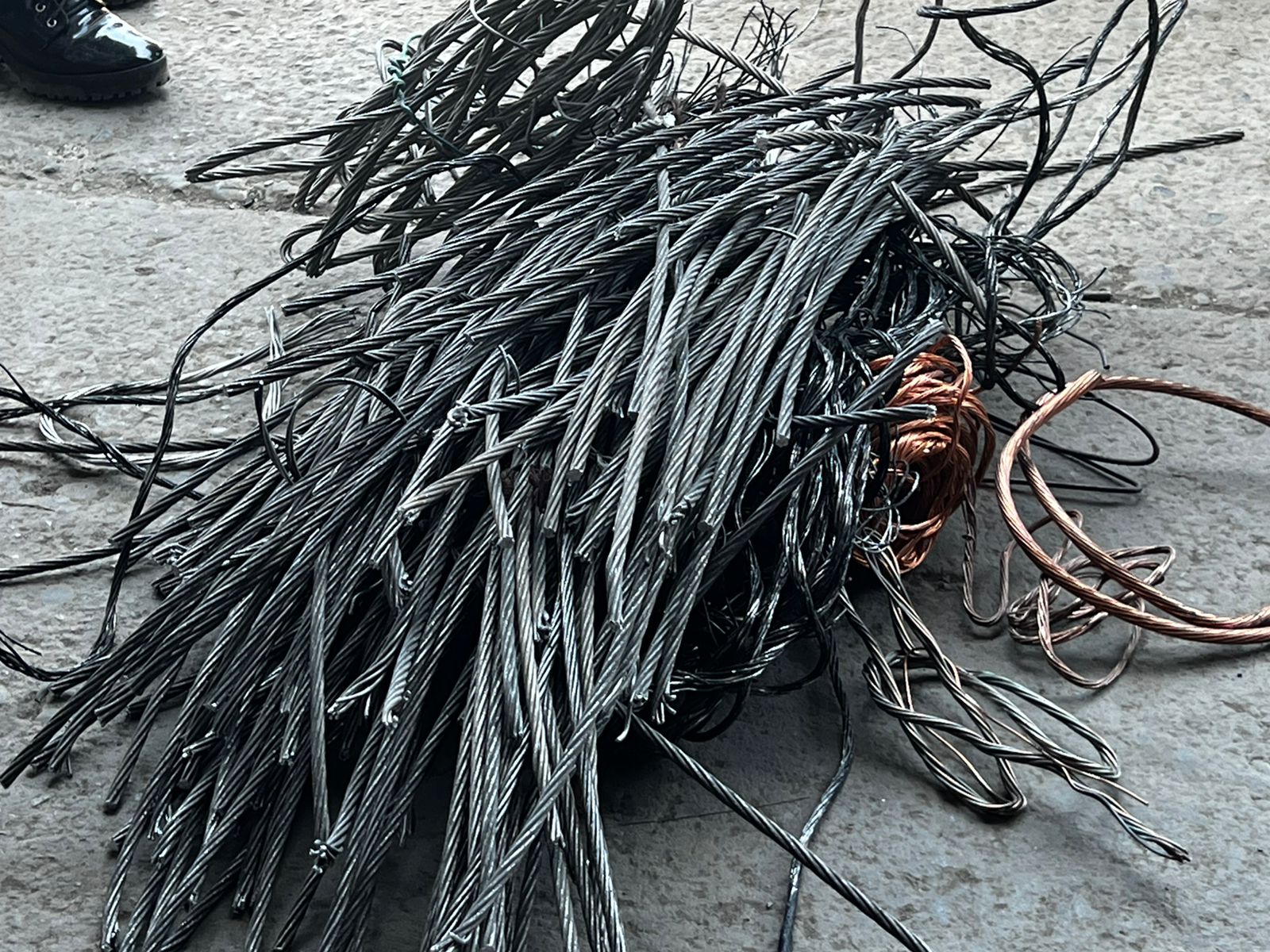 Decomisan más de 600 kilos de cables en una nueva fiscalización a Chatarrerías en Rancagua 