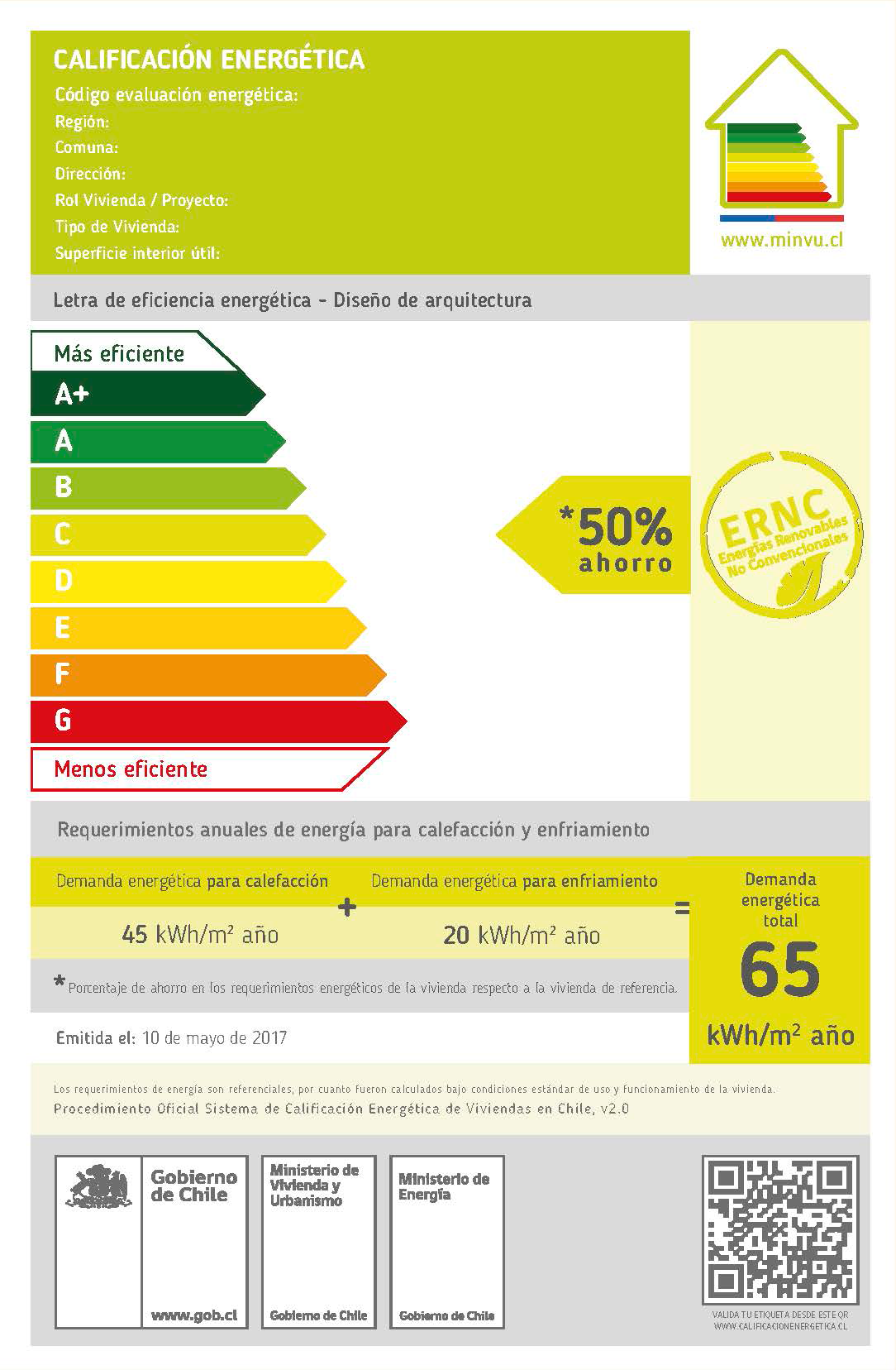 Etiquetados de Eficiencia Energética. Calificación Energética de Viviendas y Edificios