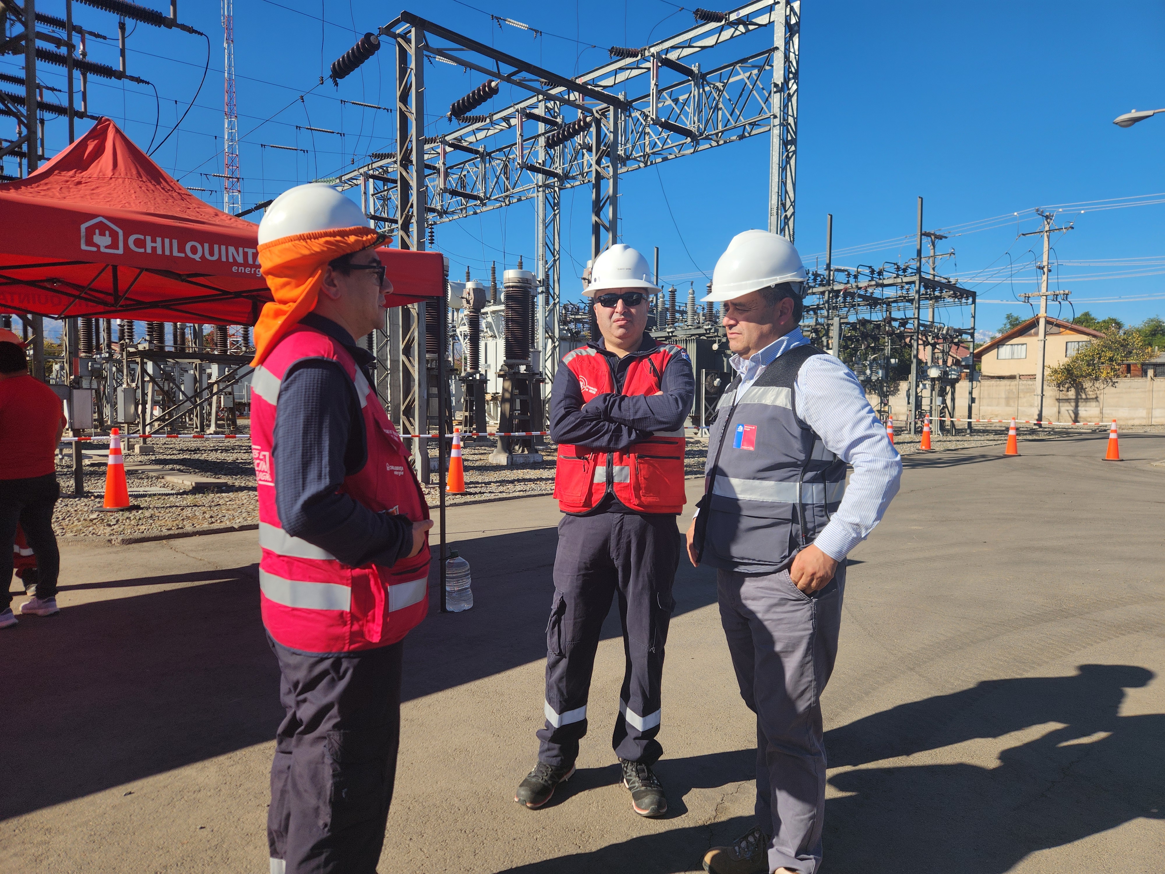 SEREMI de Energía refuerza monitoreo en terreno y destaca Subestación móvil clave en Los Andes