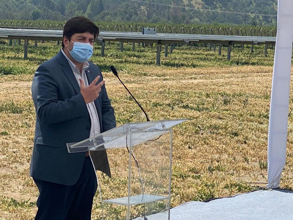 Subsecretario de Energía e Intendenta Cofré inauguran Parque Solar Fotovoltaico "Candelaria" en Mostazal