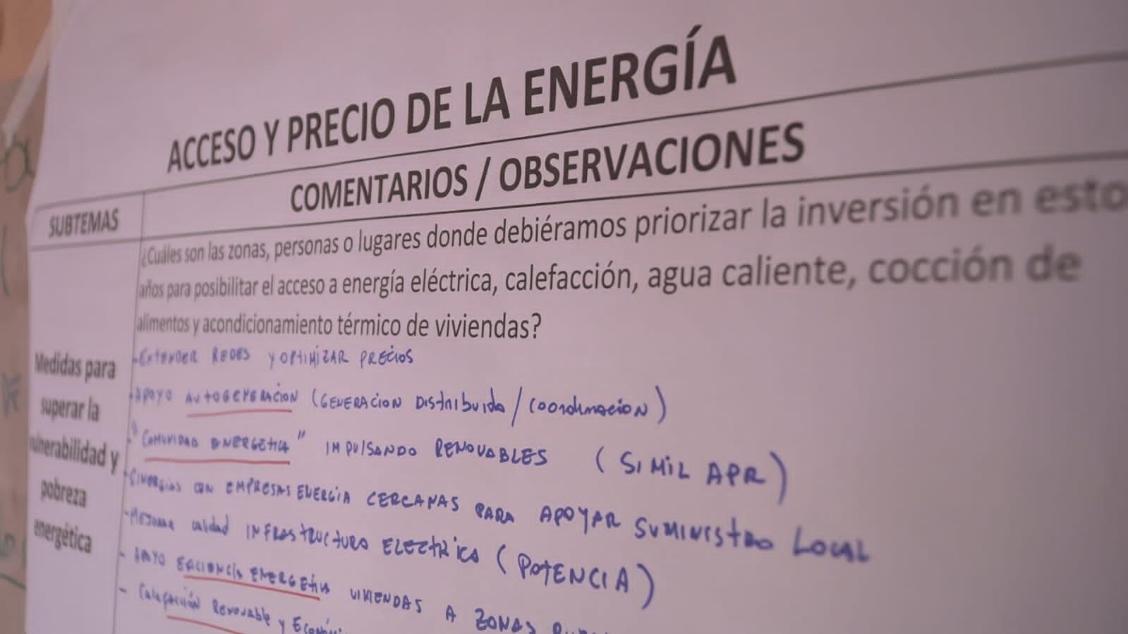 En Litueche se realizó proceso participativo y ciudadano para la construcción de la Agenda de Energía 2022-2026 