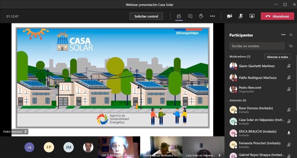 La Seremi de Energía de Valparaíso realiza lanzamiento del programa “Casa Solar” con concurridas charlas en la región