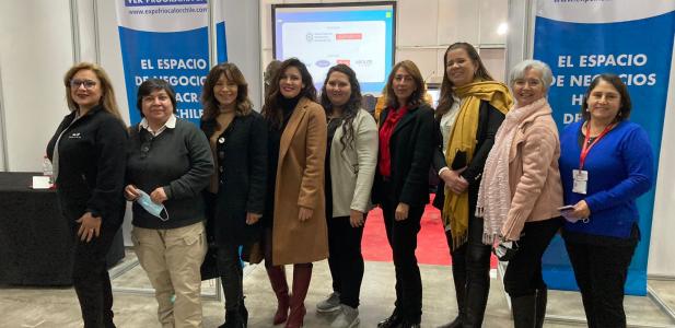 Oficina de Género y Derechos Humanos estuvo presente en la Expo Frío Calor Chile 2022