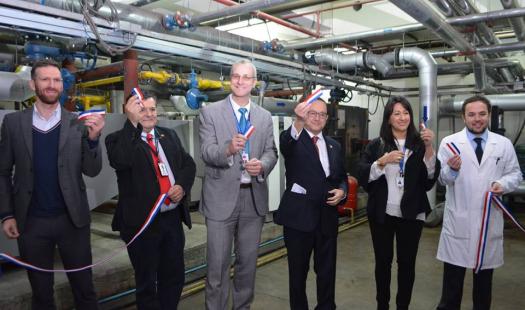 Autoridades inauguran obras de Eficiencia Energética implementadas en el Hospital de Osorno