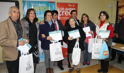 400 familias de Los Andes recibieron kits eficientes 