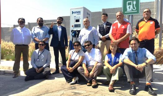 Inauguración a la Primera Electrolinera Pública en Arica y Parinacota