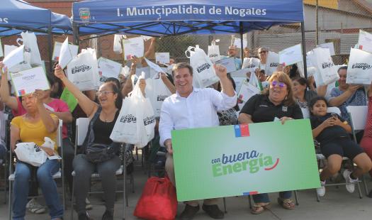 Exitosa jornada del programa “Con Buena Energía” en la comuna de Nogales