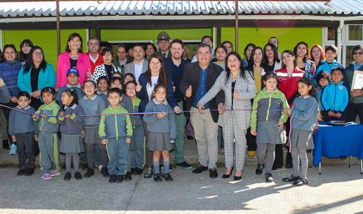 Autoridades inauguran obras del Programa “Mejor Escuela” en Escuela Rural Nueva Israel de Purranque 