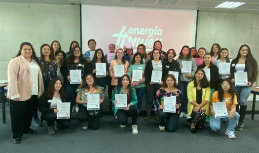 Más de 30 profesionales y técnicas se forman en energías renovables