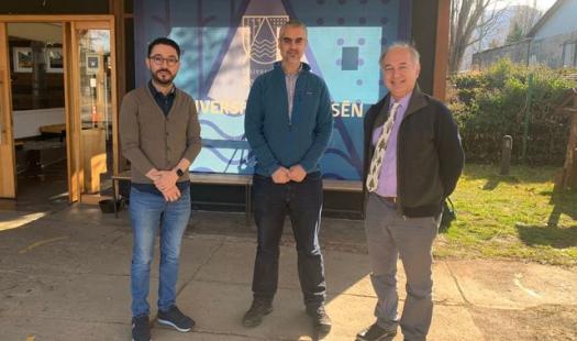 Seremi de Energía de Aysén se reúne con Director e Investigación de la Universidad de Aysén