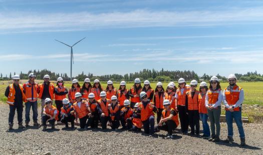 Seremi de Energía organizó tour energético para estudiantes de Escuela Chacayal