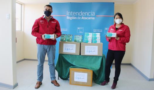 Empresa eléctrica dona más de 5 mil mascarillas a la red de Salud de Atacama