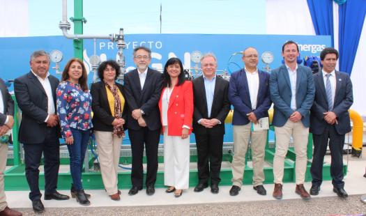 Seremi de Energía resalta primera planta del país que inyecta hidrógeno verde en redes de gas natural de La Serena y Coquimbo