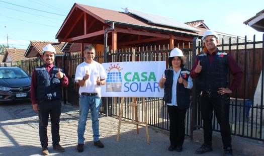 Programa Casa Solar permite a familias de La Serena ahorrar hasta un 80% en sus cuentas de luz 
