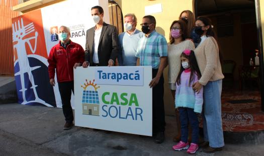 Ministro Jobet lanza Casa Solar Tarapacá