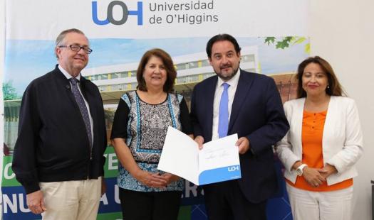 Universidad de O´higgins y Ministerio de Energía firmaron convenio de colaboración 