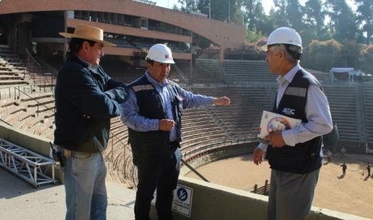 Seremi de Energía y SEC fiscalizan instalaciones eléctricas en Medialuna Monumental 