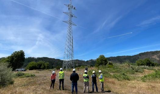Autoridades monitorean funcionamiento de energización en Línea Hualqui-Lagunillas