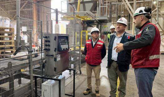 Biobío se prepara para el invierno: autoridades visitan la planta de pellet más grande de Chile para monitorear producción y abastecimiento