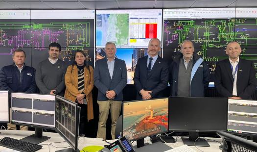 Autoridades de Energía y SEC visitan Centro de Control de Saesa para asegurar el suministro eléctrico en la región