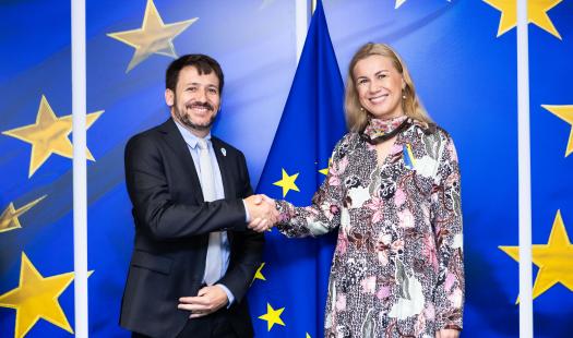 Ministro Pardow se reúne en Bélgica con autoridades energéticas de la UE y culmina gira por Europa