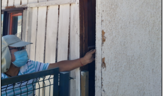 Constatando Daños en equipos Fotovoltaicos de Esquiña