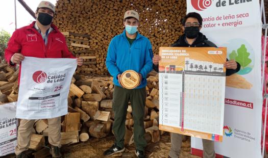 Entregan Sello de Calidad de Leña y maquinarias a comerciantes de la región de Los Lagos