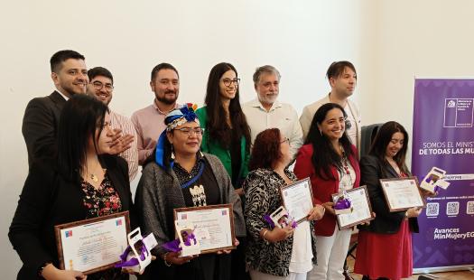 Ministerio de Energía reconoció a Lamngen Alondra Espinoza en conmemoración regional del 8M