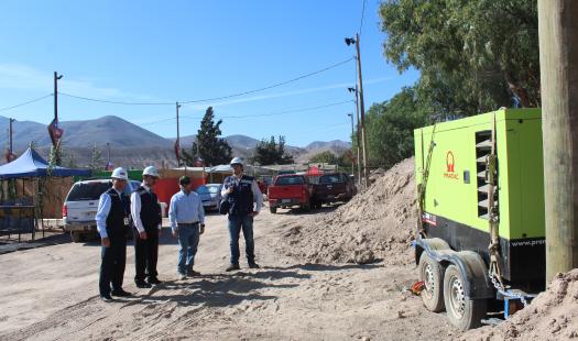 SEC Atacama y Seremi de Energía fiscalizaron instalaciones eléctricas de la Fiesta Costumbrista del Pueblo de San Fernando